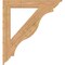 Ekena Millwork Funston Traditional Smooth Bracket, Western Red Cedar, 5 1/2"W x 44"D x 48"H BKT06X44X48FST01SWR - alternate 2